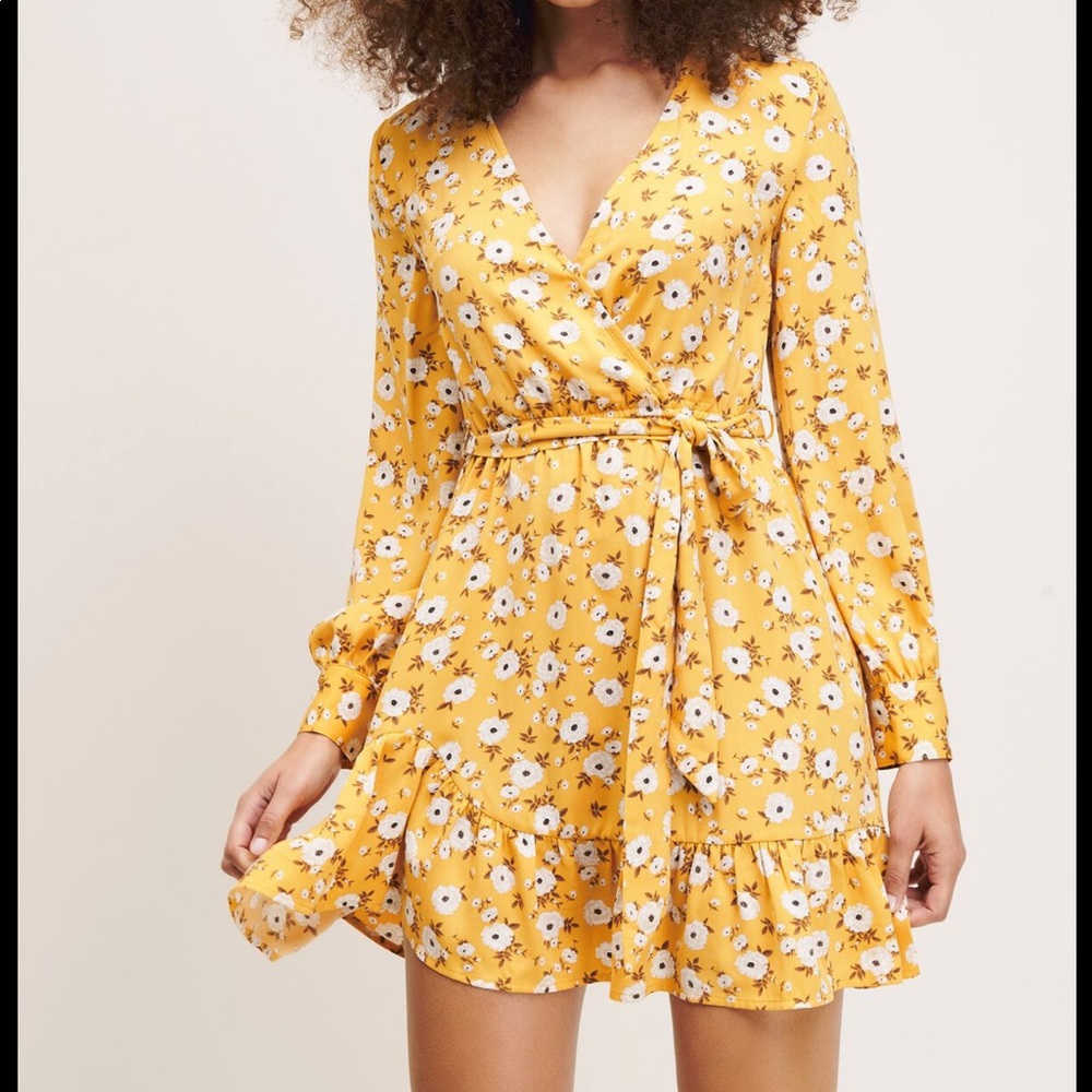 Dynamite Floral Dress